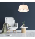 Lampy wiszące z abażurem - Light Prestige Bali wisząca biała E27 biały LP-1322/1P WH - produkt 5