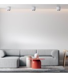 Oprawy sufitowe na wymienne źródło światła - Light Prestige Camino oprawa natynkowa biała LP-1101/1SM WH 1xQR111 biały - product 4