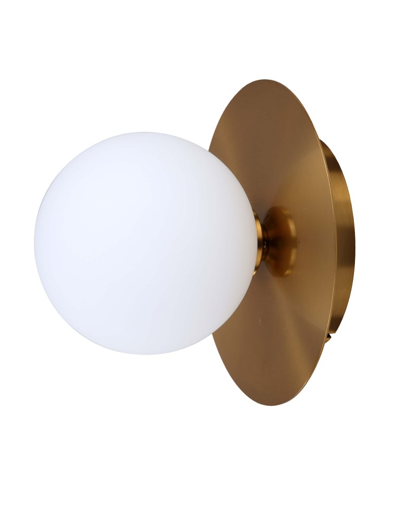 Light Prestige Roma Kinkiet G9 1x5W złoty/biały LP-1345/1W GD