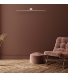 Kinkiety nad lustro - Light Prestige Modern Kinkiet LED 8W 1100lm 3000K złoty LP-777/1W L GD - produkt 3