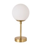 Lampy stołowe nowoczesne - Light Prestige Dorado Biurkowa E14 1x40W złoty/biały LP-002/1T S - produkt 4