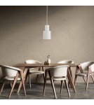Lampy wiszące - Light Prestige Tokio Lampa wisząca E27 1x60W biały LP-787/1P L WH - produkt 4