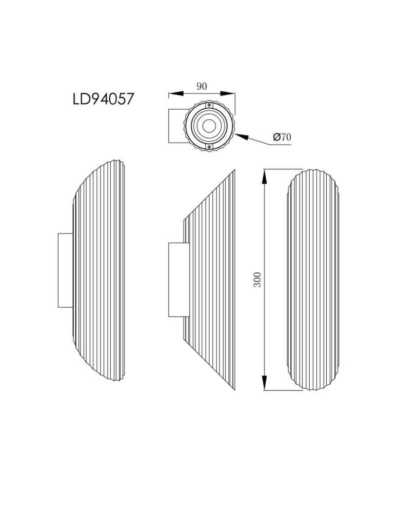 Light Prestige Tokio Kinkiet GU10 2x50W czarny LP-787/2W BK