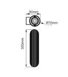 Kinkiety - Light Prestige Tokio Kinkiet GU10 2x50W czarny LP-787/2W BK - product 6