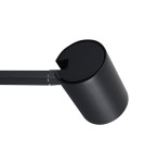 Kinkiety regulowane - Light Prestige Snow Kinkiet GU10 1x40W czarny LP-731/1WL BK - produkt 8