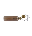 Lampy wiszące pojedyncze - Light Prestige Piega Lampa wisząca E14 1x40W amber LP-939/1P amber - produkt 9