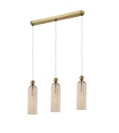 Light Prestige Piega Lampa wisząca E14 3x40W amber/złoty LP-939/3L amber Light Prestige Piega Lampa wisząca E14 3x40W amber/złoty LP-939/3L amber