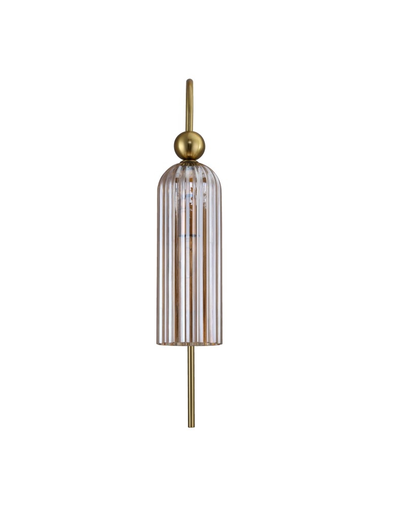 Light Prestige Piega Kinkiet E14 1x40W amber/złoty LP-939/1W amber
