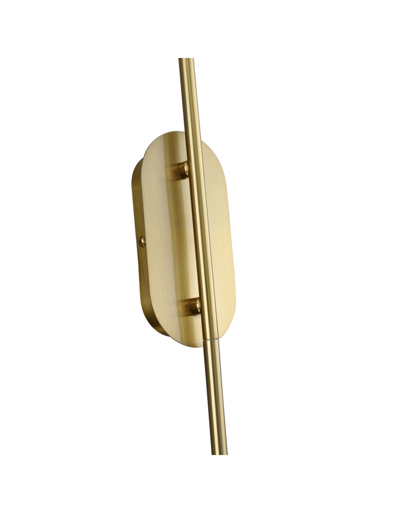 Light Prestige Piega Kinkiet E14 1x40W amber/złoty LP-939/1W amber