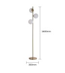 Lampy podłogowe - Light Prestige Dorado Podłogowa E14 3x40W złoty/biały LP-002/3F - product 7