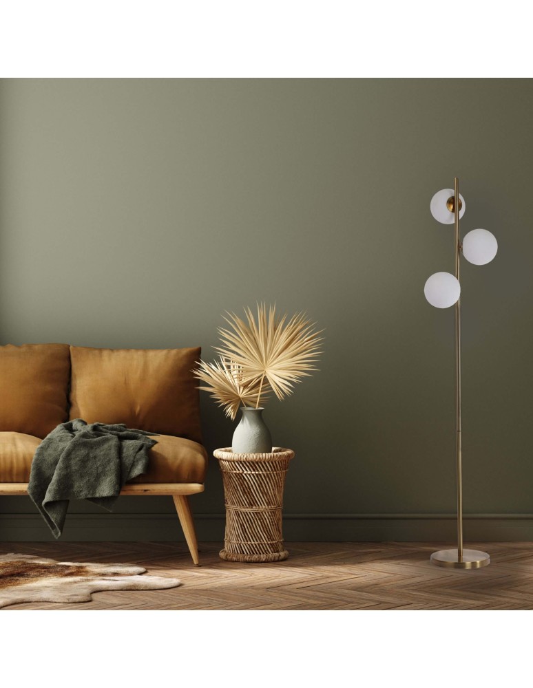 Light Prestige Dorado Podłogowa E14 3x40W złoty/biały LP-002/3F