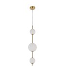 Light Prestige Dorado 3 pionowa złota 3xLED LP-002/3V Light Prestige Dorado 3 pionowa złota 3xLED LP-002/3V