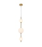 Light Prestige Dorado 3 pionowa złota 3xLED LP-002/3V Light Prestige Dorado 3 pionowa złota 3xLED LP-002/3V