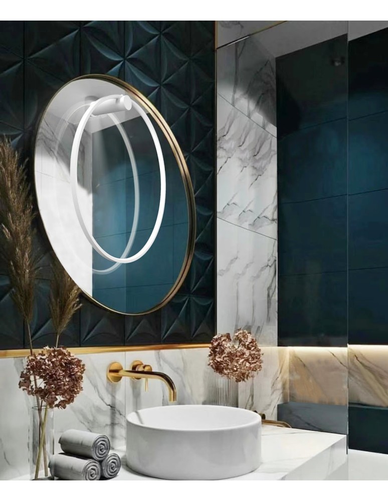 Light Prestige Mirror kinkiet duży biały 1xLED LP-999/1W L WH Light Prestige Mirror kinkiet duży biały 1xLED LP-999/1W L WH