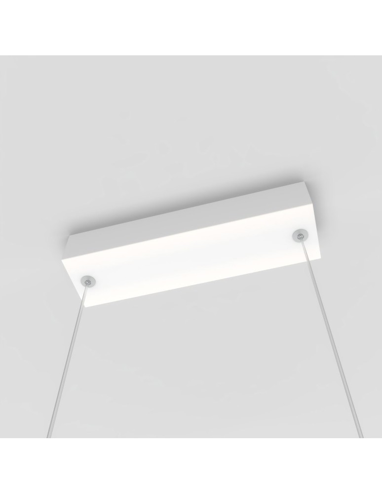 Light Prestige Mirror wisząca duża biała 1xLED LP-999/1P L WH Light Prestige Mirror wisząca duża biała 1xLED LP-999/1P L WH