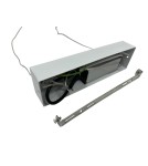 Light Prestige Mirror wisząca duża biała 1xLED LP-999/1P L WH Light Prestige Mirror wisząca duża biała 1xLED LP-999/1P L WH