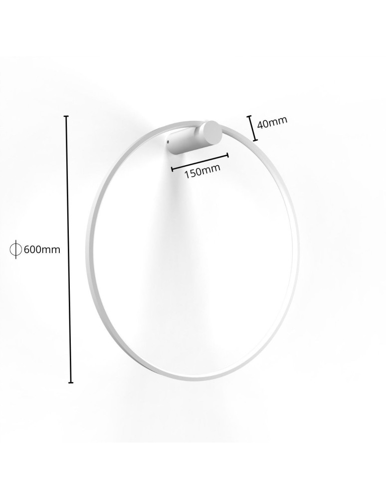 Light Prestige Mirror kinkiet mały biały 1xLED LP-999/1W S WH Light Prestige Mirror kinkiet mały biały 1xLED LP-999/1W S WH