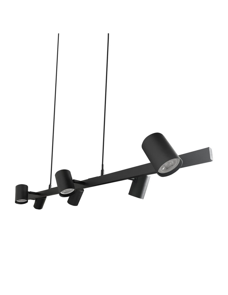 Light Prestige Snow 6 linia wisząca czarna 6xGU10 LP-731/6L BK Light Prestige Snow 6 linia wisząca czarna 6xGU10 LP-731/6L BK