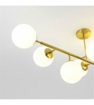 Light Prestige Dorado 8 lampa wisząca LP-002/8P 8xE14 złoty/biały Light Prestige Dorado 8 lampa wisząca LP-002/8P 8xE14 złoty/biały