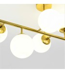 Light Prestige Dorado 8 lampa wisząca LP-002/8P 8xE14 złoty/biały Light Prestige Dorado 8 lampa wisząca LP-002/8P 8xE14 złoty/biały