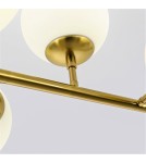 Light Prestige Dorado 8 lampa wisząca LP-002/8P 8xE14 złoty/biały Light Prestige Dorado 8 lampa wisząca LP-002/8P 8xE14 złoty/biały