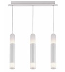 Lampy wiszące na listwie - Light Prestige Forli 3 wiszaca LED biały LP-8011/3P - produkt 4