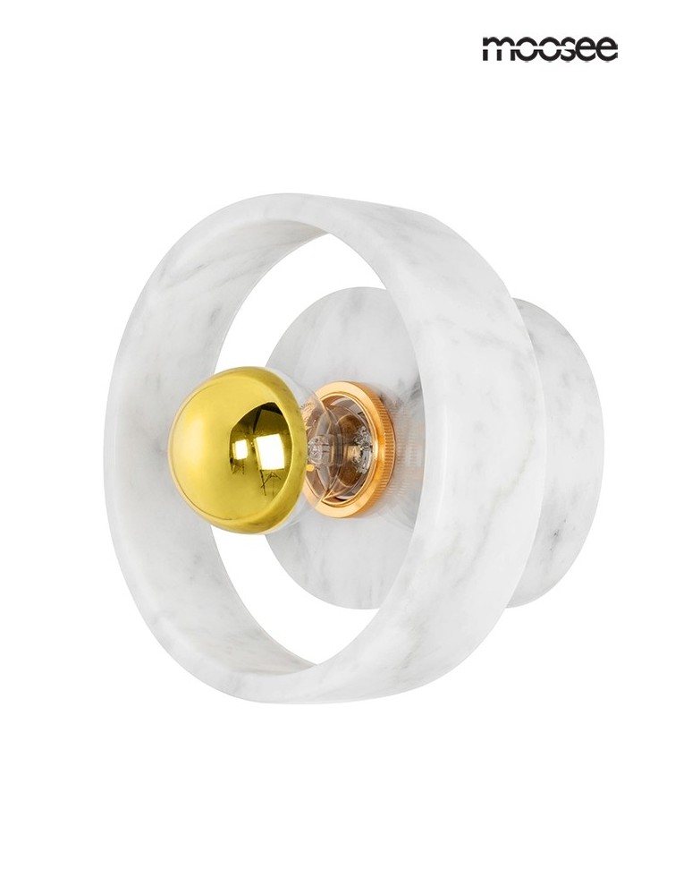 MOOSEE lampa ścienna ARCO biała (MSE010100259)