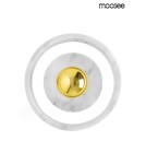 Kinkiety designerskie - MOOSEE lampa ścienna ARCO biała (MSE010100259) - product 2