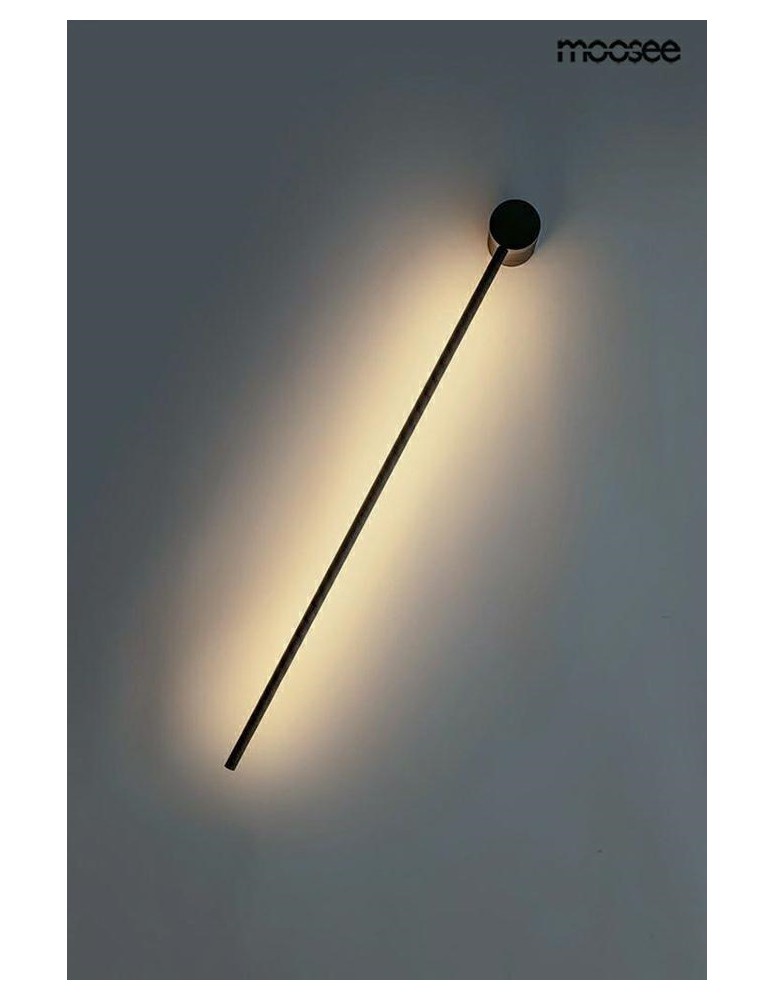 MOOSEE lampa ścienna OMBRE 80 czarna (MSE010100382) MOOSEE lampa ścienna OMBRE 80 czarna (MSE010100382)