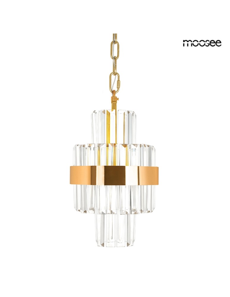 MOOSEE lampa wisząca IMPERO złota (MSE010100390)