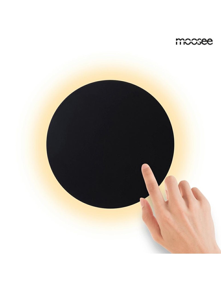 MOOSEE lampa ścienna SHADOW SUN 25 czarna (MSE010100393) MOOSEE lampa ścienna SHADOW SUN 25 czarna (MSE010100393)