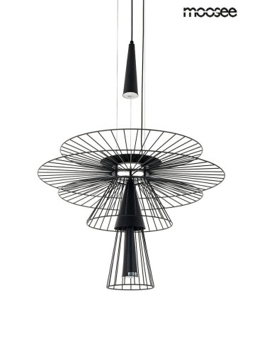MOOSEE lampa wisząca SESTO czarna (MSE1501100139)