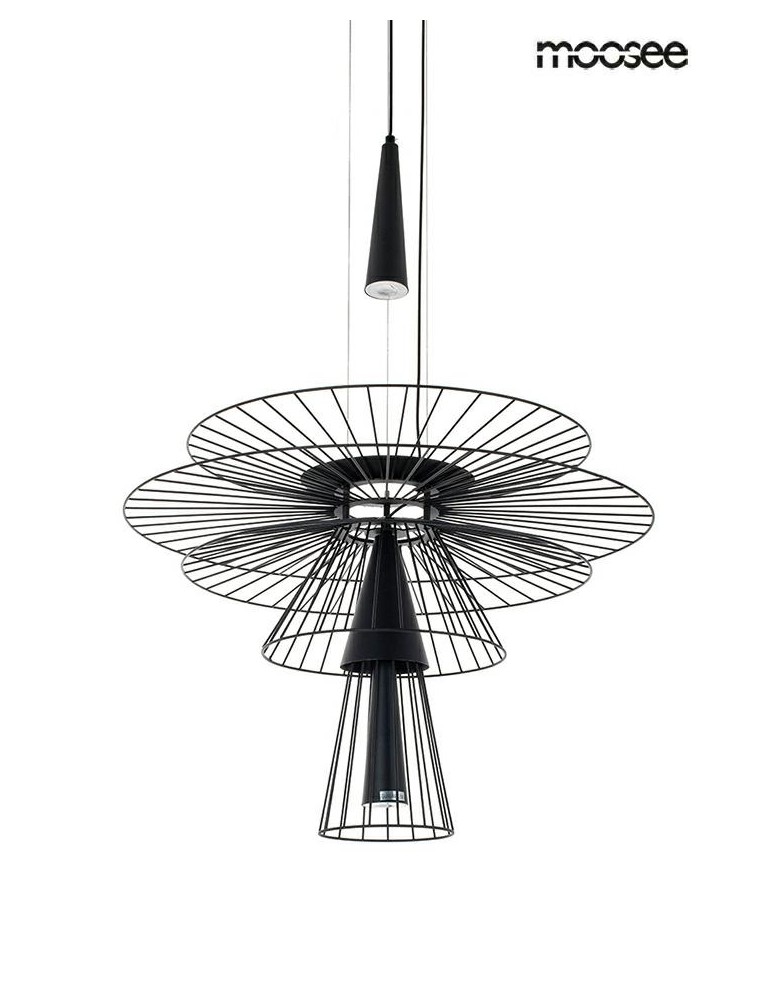 MOOSEE lampa wisząca SESTO czarna (MSE1501100139) MOOSEE lampa wisząca SESTO czarna (MSE1501100139)