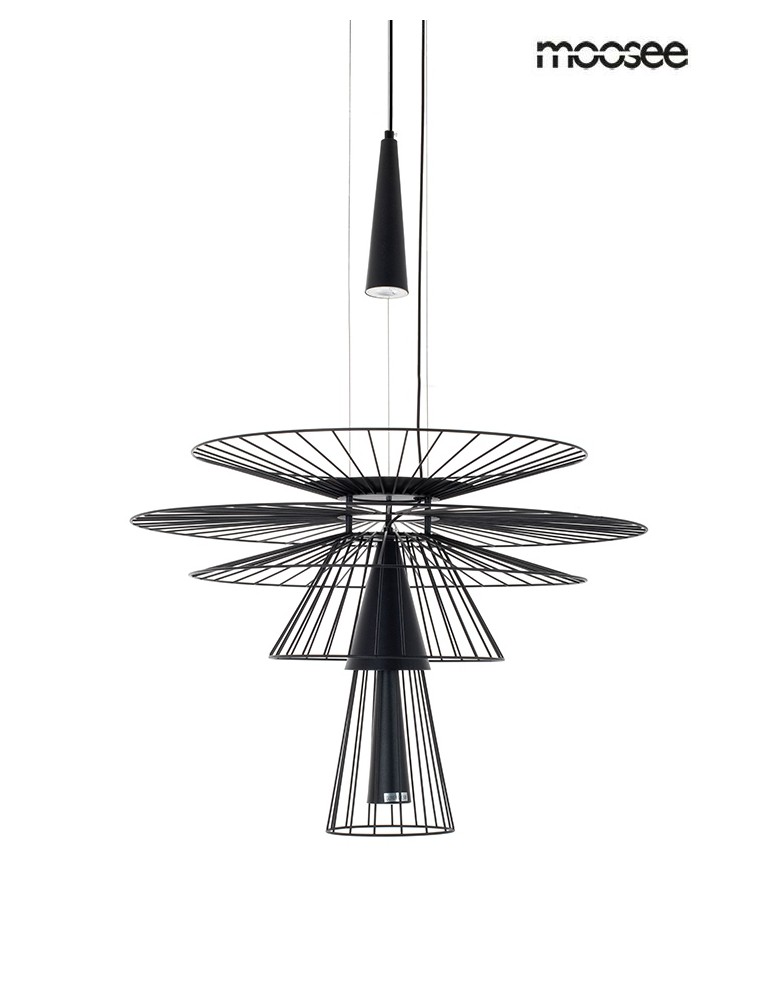 MOOSEE lampa wisząca SESTO czarna (MSE1501100139) MOOSEE lampa wisząca SESTO czarna (MSE1501100139)