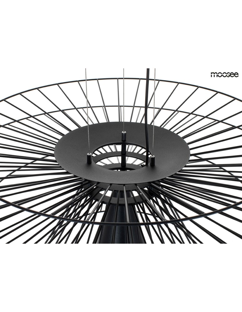 MOOSEE lampa wisząca SESTO czarna (MSE1501100139) MOOSEE lampa wisząca SESTO czarna (MSE1501100139)