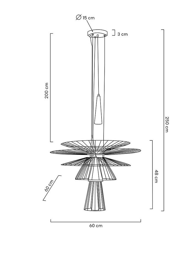 MOOSEE lampa wisząca SESTO czarna (MSE1501100139) MOOSEE lampa wisząca SESTO czarna (MSE1501100139)