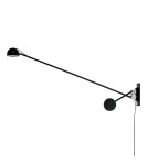 MOOSEE lampa ścienna GEAR czarna (MSE1501100211) MOOSEE lampa ścienna GEAR czarna (MSE1501100211)
