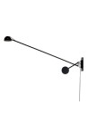 MOOSEE lampa ścienna GEAR czarna (MSE1501100211) MOOSEE lampa ścienna GEAR czarna (MSE1501100211)