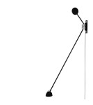 MOOSEE lampa ścienna GEAR czarna (MSE1501100211) MOOSEE lampa ścienna GEAR czarna (MSE1501100211)
