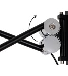 MOOSEE lampa ścienna GEAR czarna (MSE1501100211) MOOSEE lampa ścienna GEAR czarna (MSE1501100211)