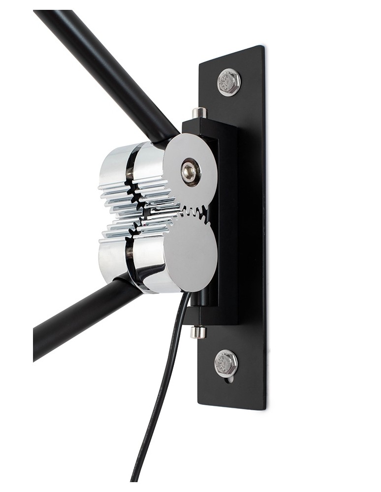 MOOSEE lampa ścienna GEAR czarna (MSE1501100211) MOOSEE lampa ścienna GEAR czarna (MSE1501100211)
