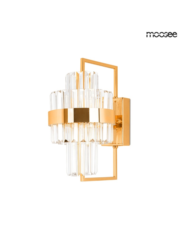 MOOSEE lampa ścienna IMPERO złota (MSE010100389)