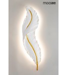 Kinkiety designerskie - MOOSEE lampa ścienna IKAR 80  biała / złota (MSE010100387) - product 2
