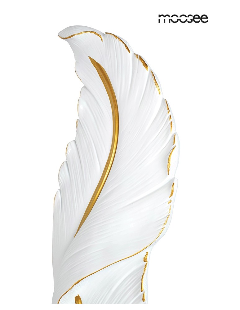 MOOSEE lampa ścienna IKAR 80  biała / złota (MSE010100387)