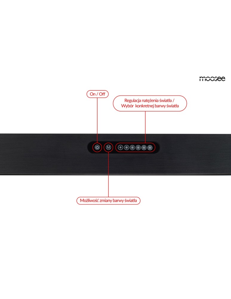 MOOSEE lampa wisząca LINER czarna (MSE1501100312) MOOSEE lampa wisząca LINER czarna (MSE1501100312)
