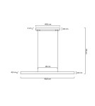 MOOSEE lampa wisząca LINER czarna (MSE1501100312) MOOSEE lampa wisząca LINER czarna (MSE1501100312)