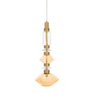 Lampy wiszące designerskie - MOOSEE lampa wisząca VASO złota (MSE1501100212) - product 1