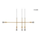 MOOSEE lampa wisząca RIVA 5 złota (MSE010100396) MOOSEE lampa wisząca RIVA 5 złota (MSE010100396)
