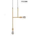 MOOSEE lampa wisząca RIVA 2 złota (MSE010100395) MOOSEE lampa wisząca RIVA 2 złota (MSE010100395)
