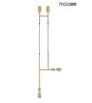 MOOSEE lampa wisząca RIVA 2 złota (MSE010100395) MOOSEE lampa wisząca RIVA 2 złota (MSE010100395)